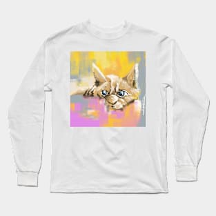 The cat Long Sleeve T-Shirt